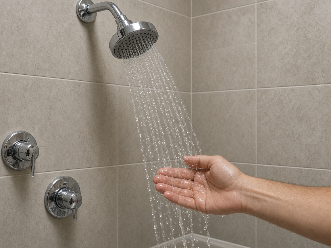 Cold shower from a water heater that is not heating